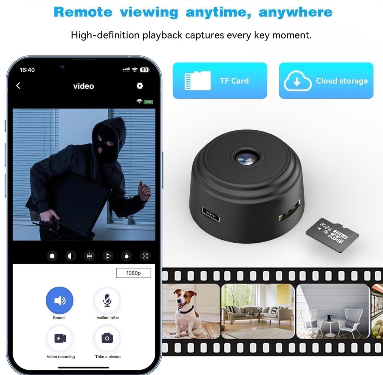 WiFi Security Camera for Home