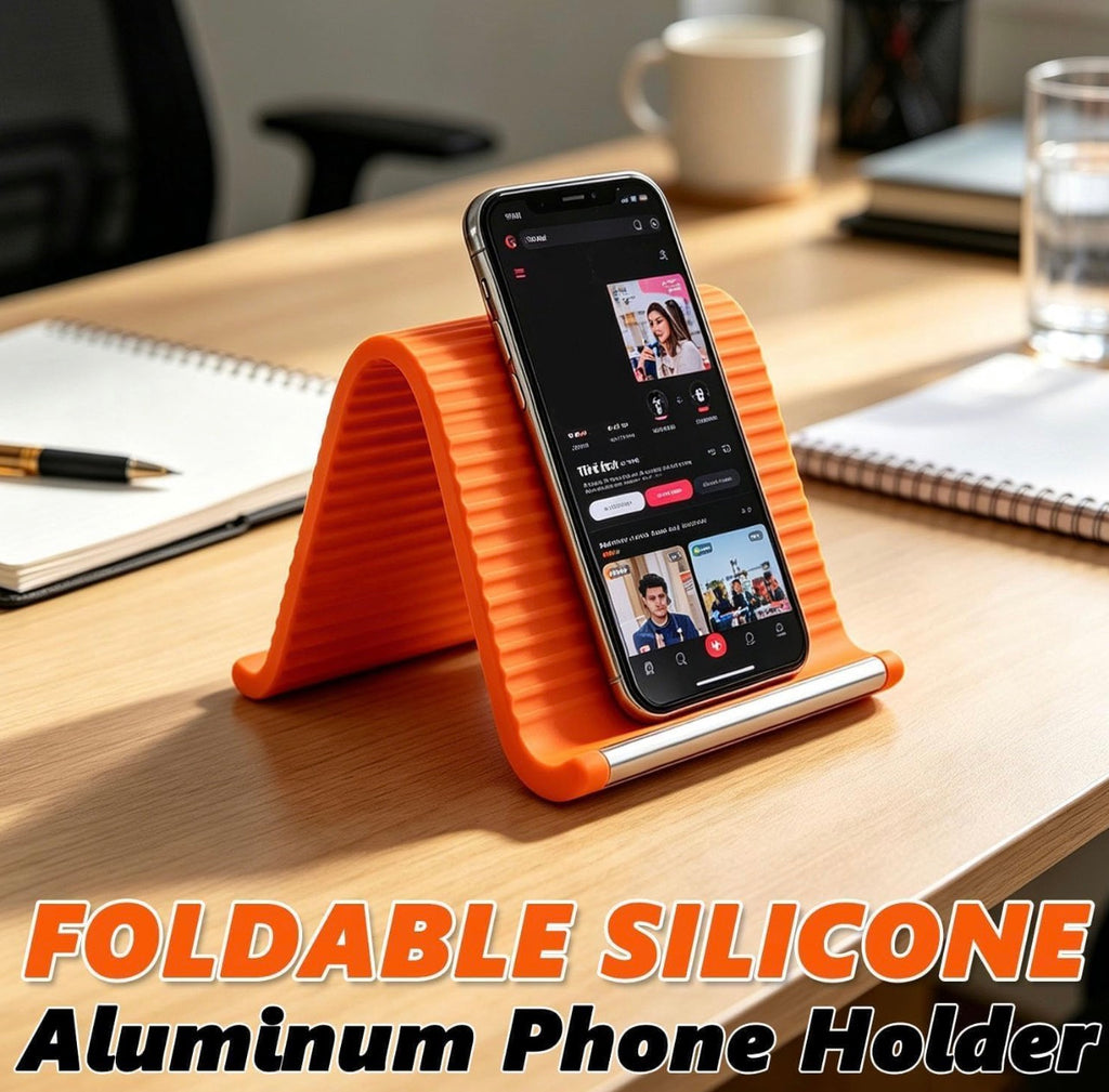 Foldable Silicone Phone Stand (Pack of 1)