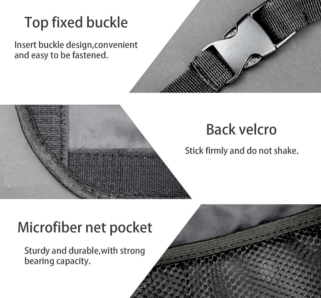 Car Trunk Organizer, Backseat Hanging Organizer With 8 Large Storage Bag Super Capacity, Waterproof Trunk Storage Bag