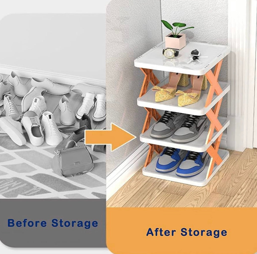 Foldable Shoe Rack