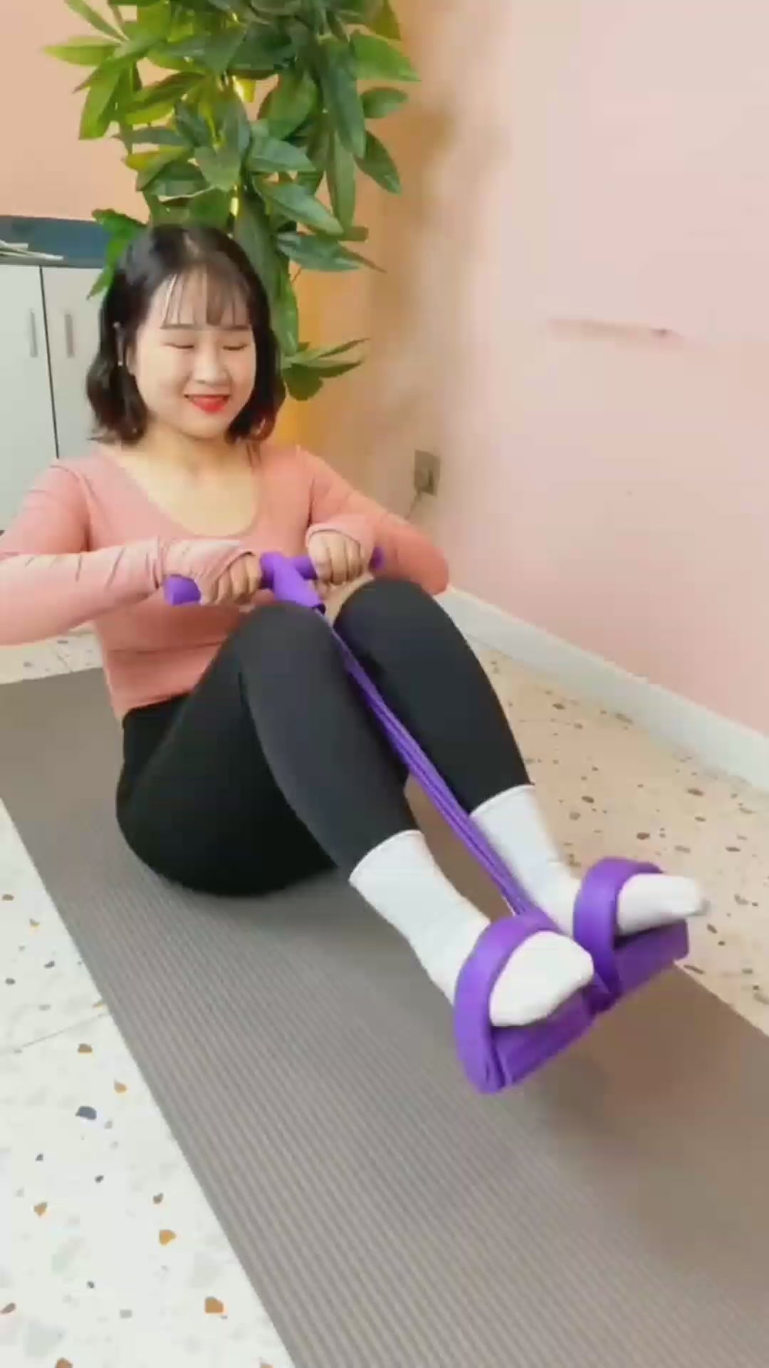 Yoga Pedal Puller Resistance Band Fitness Equipment